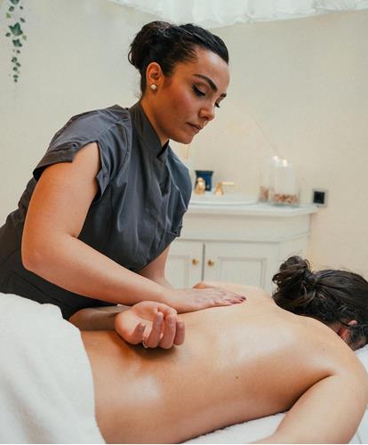 Rückenmassage