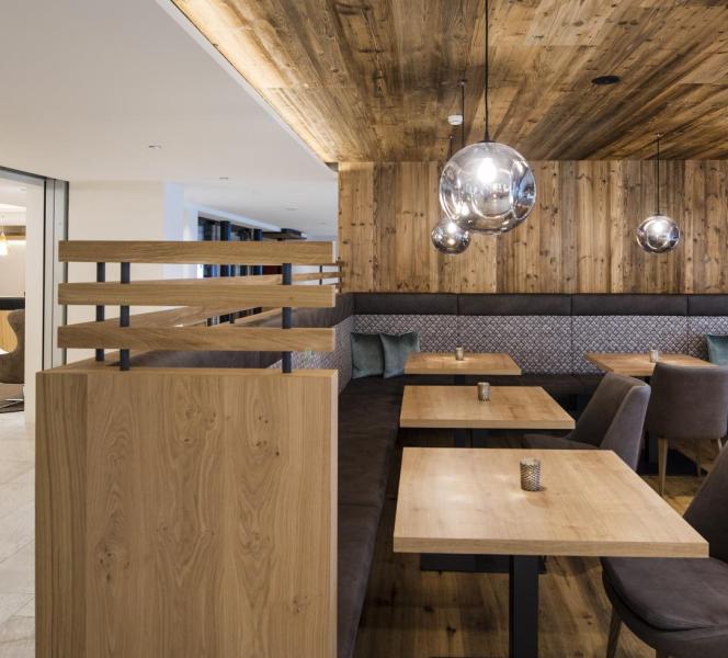Tables at the bar