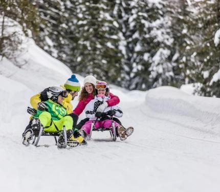 Tobogganing