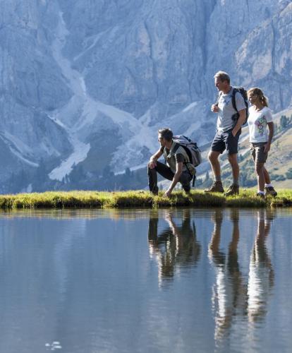 At a lake